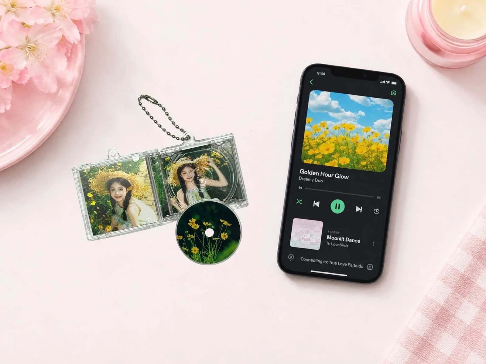 Móc khóa CD có NFC