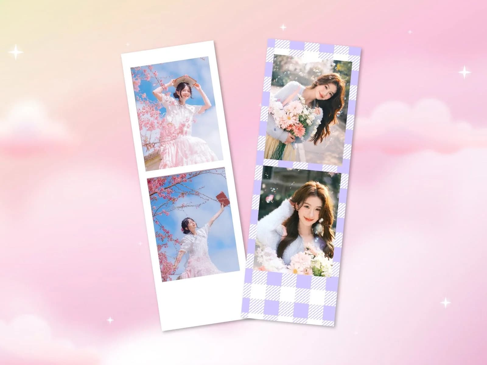 Ảnh Photo Strip - 2 ảnh