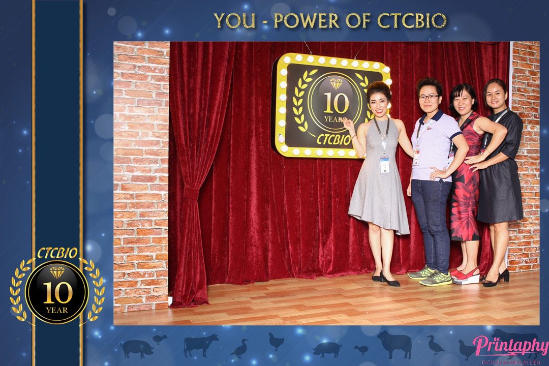 Tổ chức lễ kỷ niệm thành lập công ty & hội nghị tri ân khách hàng cùng Printaphy Photobooth Vietnam