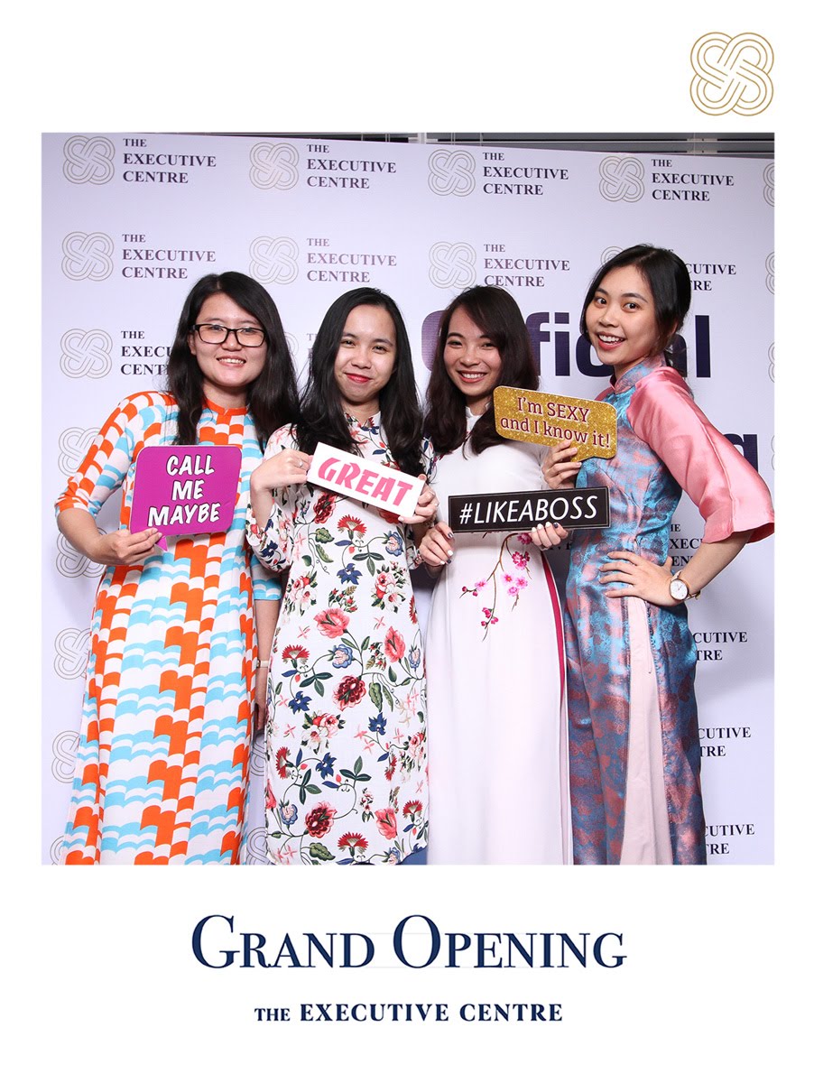 tổ chức lễ khai trương, tổ chức lễ khánh thành, tổ chức tiệc khai trương, tổ chức tiệc khánh thành với dịch vụ in ảnh lấy liền Printaphy Photobooth