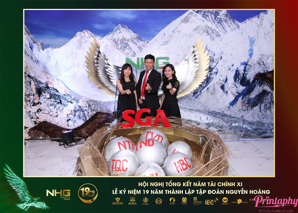 Tổ chức lễ kỷ niệm thành lập công ty & hội nghị tri ân khách hàng cùng Printaphy Photobooth Vietnam