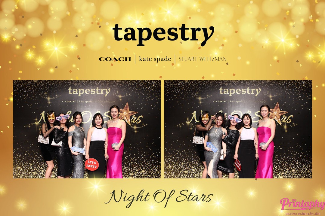 Tổ chức tiệc cuối năm, tổ chức tiệc tất niên với dịch vụ chụp ảnh Printaphy Photobooth