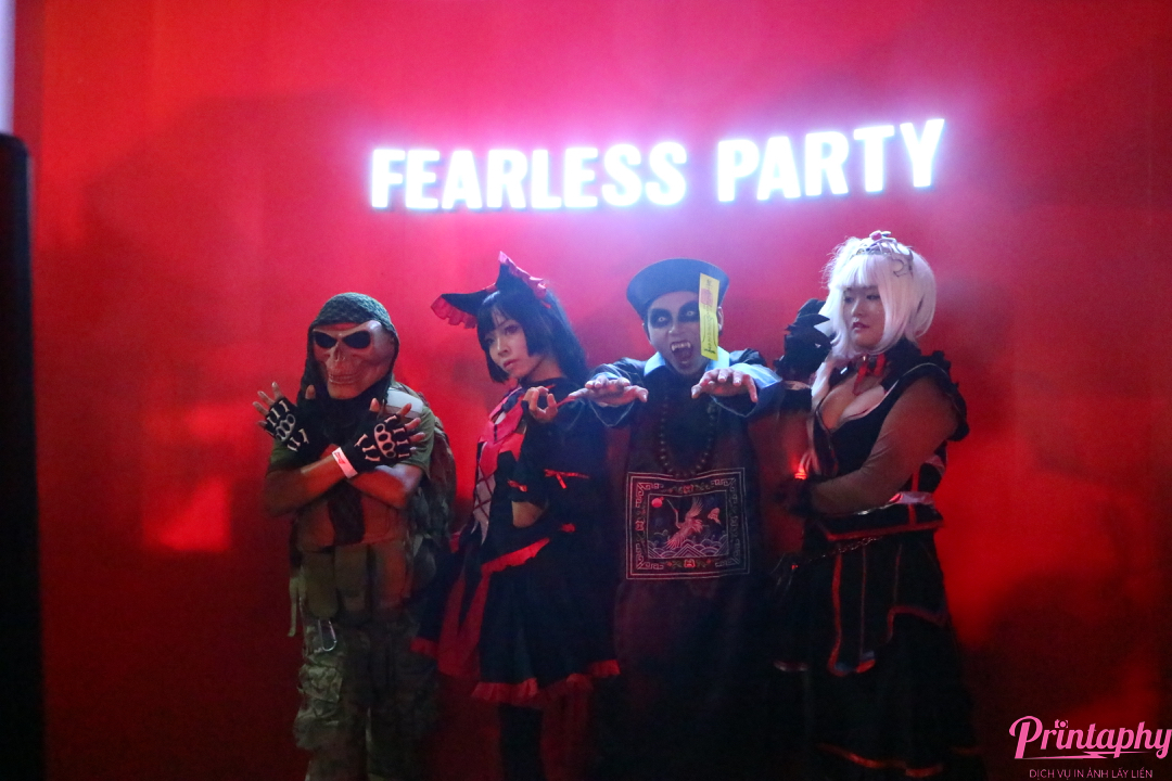 Printaphy Photobooth - tổ chức sự kiện halloween