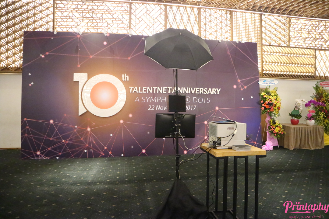 Tổ chức lễ kỷ niệm thành lập công ty & hội nghị tri ân khách hàng cùng Printaphy Photobooth Vietnam