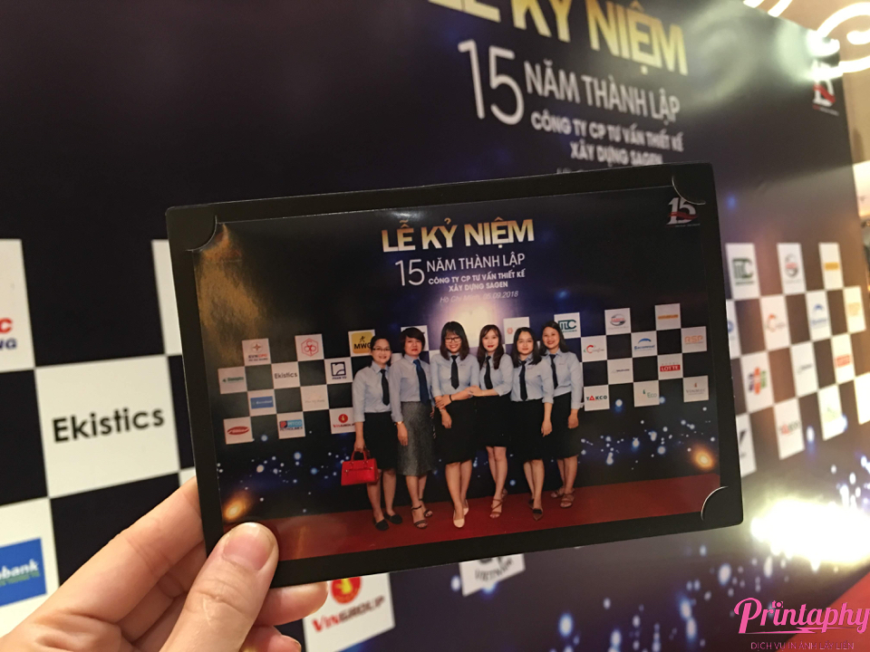 Tổ chức lễ kỷ niệm thành lập công ty & hội nghị tri ân khách hàng cùng Printaphy Photobooth Vietnam